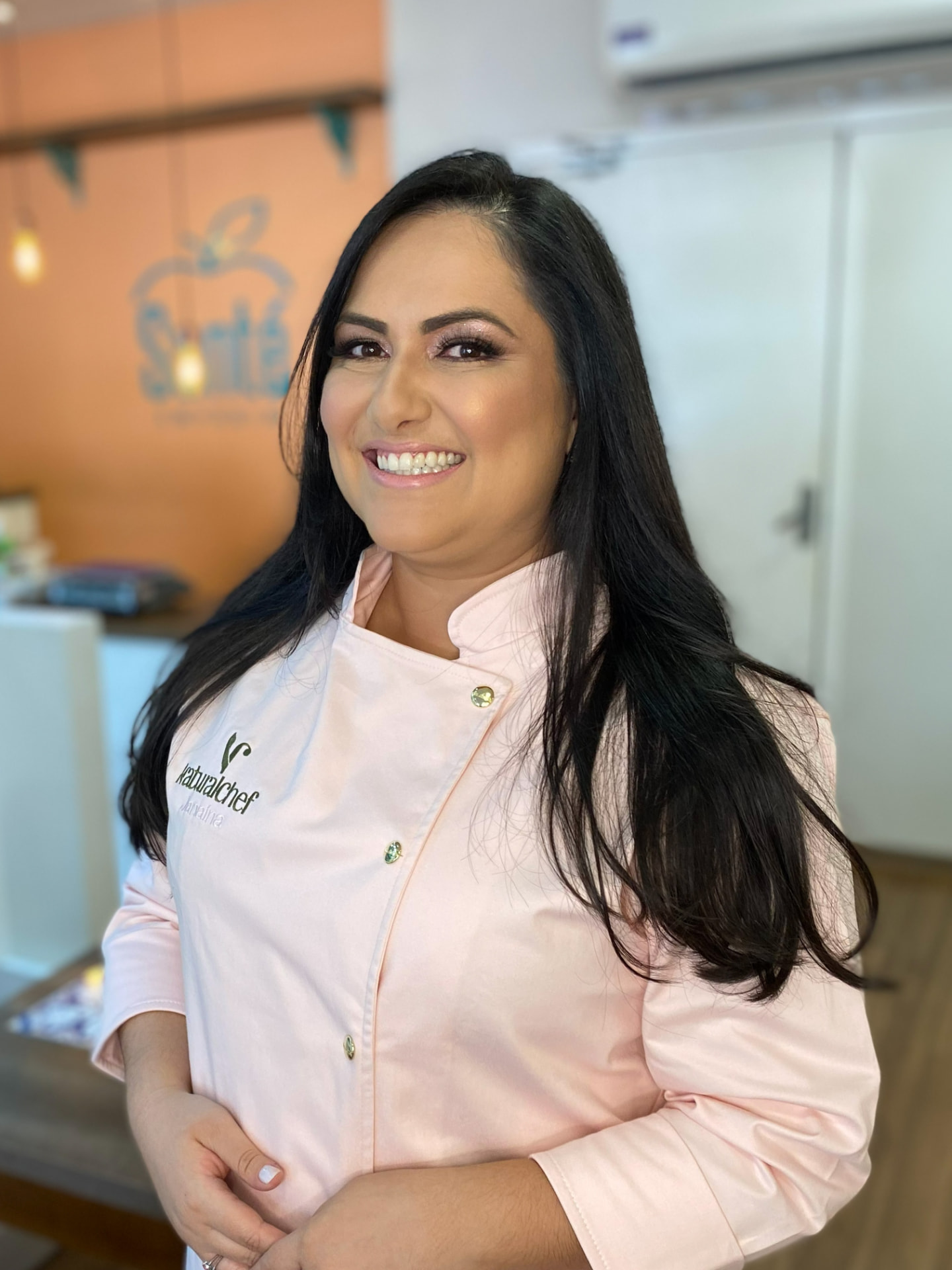 Janaína, nutricionista, cofundadora e responsável pela produção