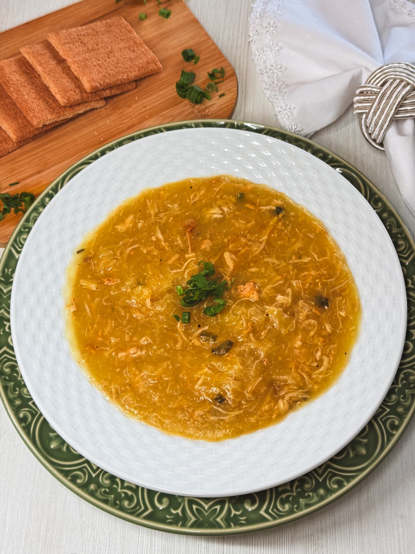 Sopa Creme de Cabotiá com Frango desfiado 460g